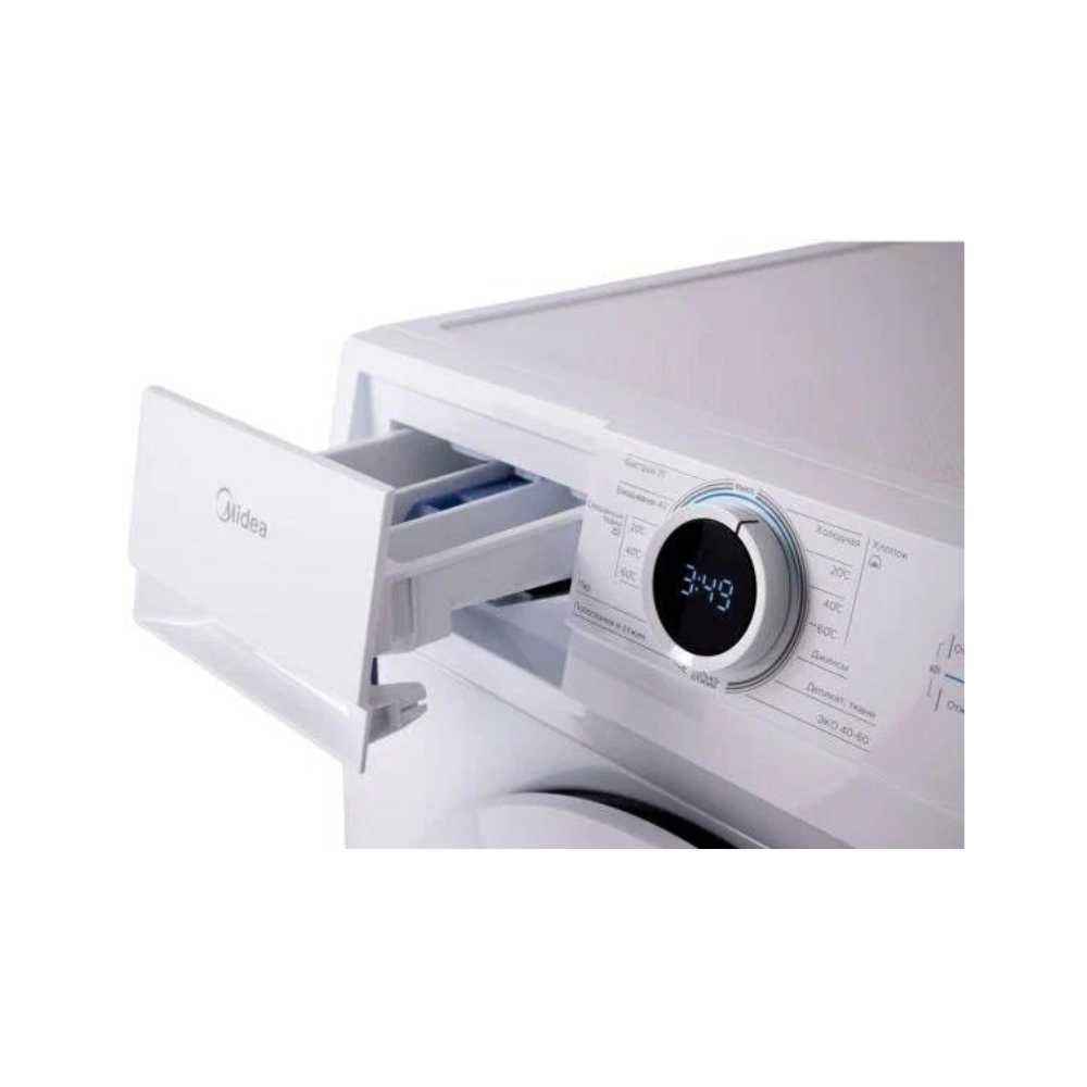 Стиральная машина Midea MF100W70B/WC | 7 кг | 1400 об/мин | Инвертор