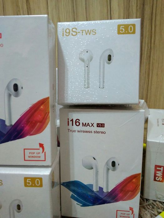i16 max (v5.0),i9s-tws 5.0,Bluetooth,AirPods Iphone