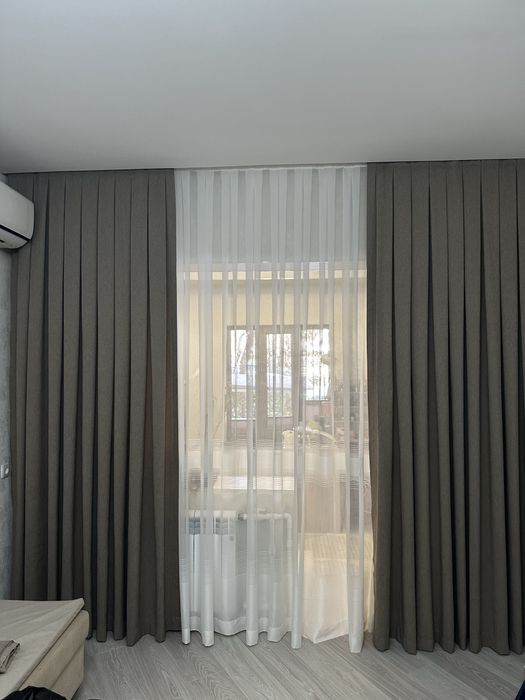 Пошив штор и тюлей на заказ