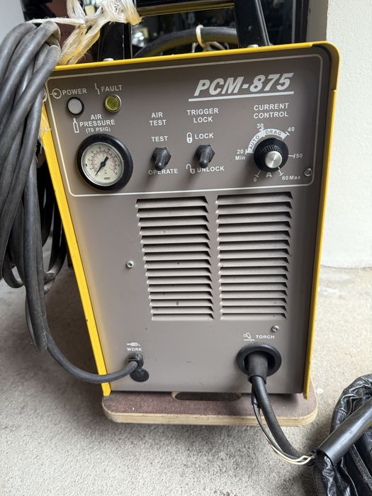 Esab PCM 875A Plasma Cutter Monofazic 100% Funcțional Impecabil