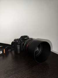 Camera Foto Mirrorless Sony A7 IV , Obiectiv Samyang 85mm f1.4 FE