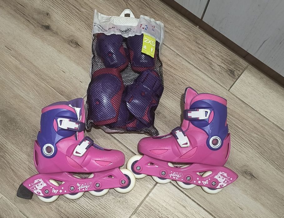 Комплект детски ролери 30-32 с подарък протектори