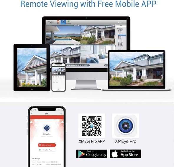 NVR 4K pe 10 canale (1080p/3MP/4MP/5MP/8MP) Ultra HD Cloud P2P