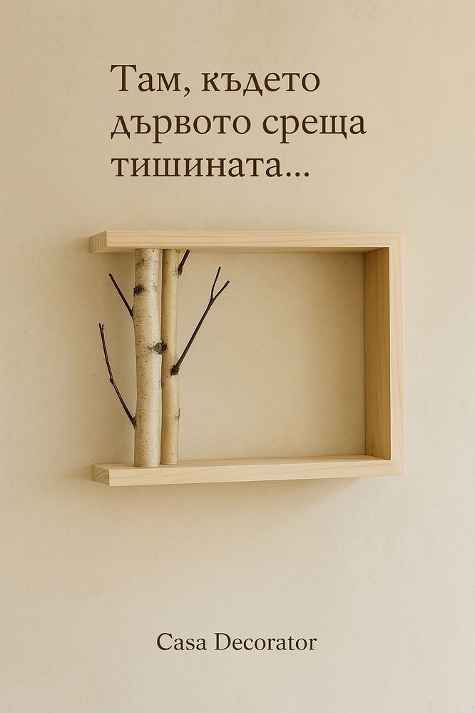 Арт декорация за стена. Ръчна изработка!