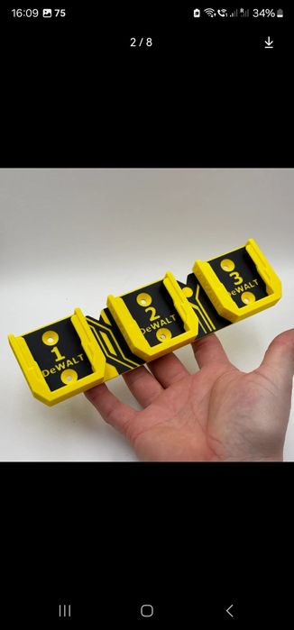 Dewalt suport acumulator