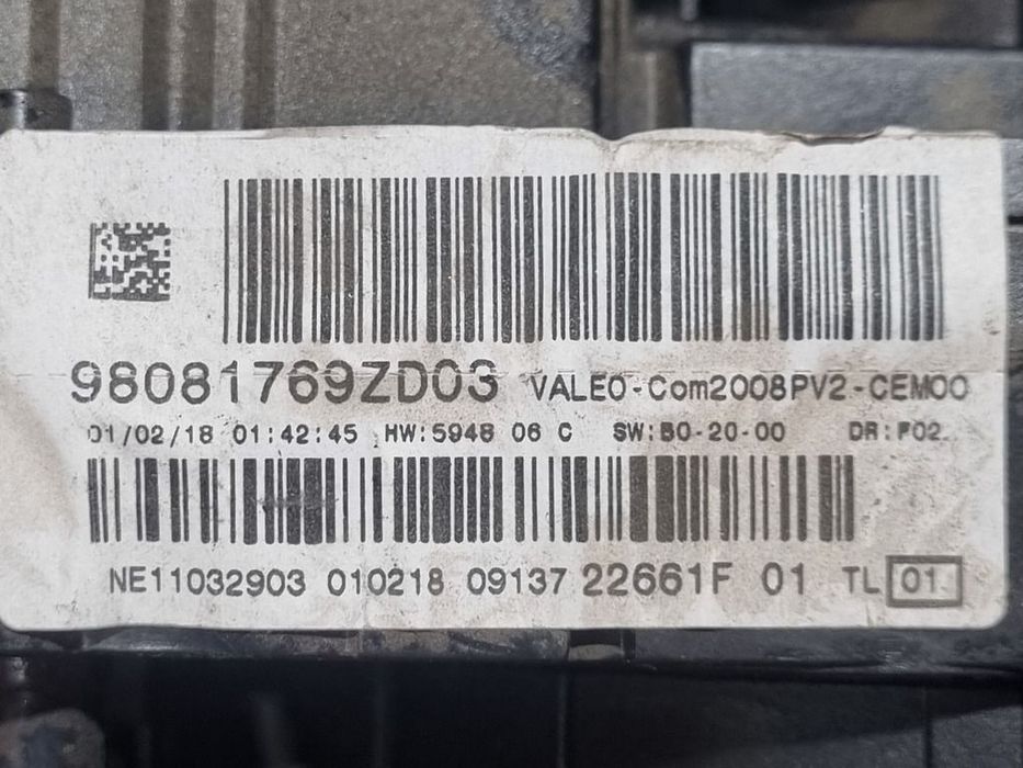 Spirala volan Peugeot 2008 Facelift 2016 - 2019 (1299) 98081769zd03