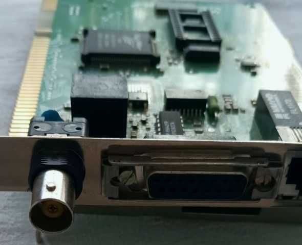 Ретро мрежова карта 3com EtherLink III 3C509B-C, ISA slot, 1996 г.