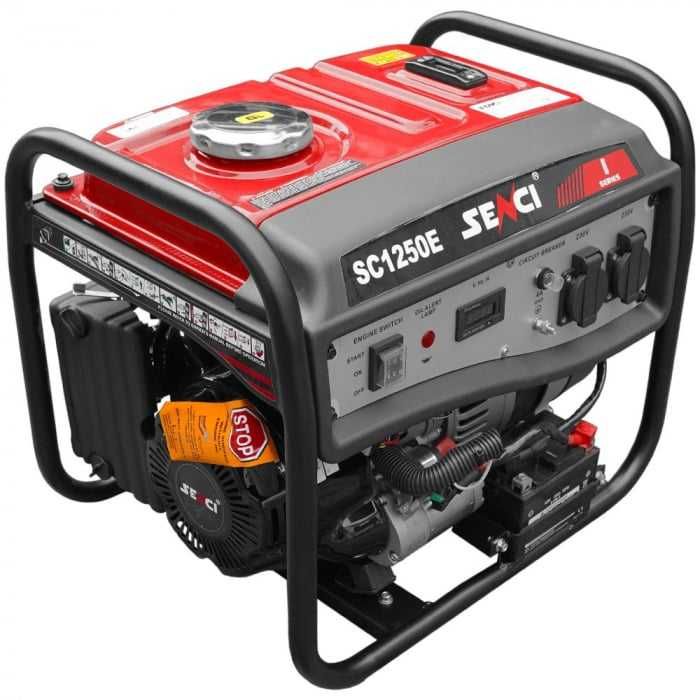 Generator monofazat, pornire electrica, putere maxima 1kw 1000W 230v