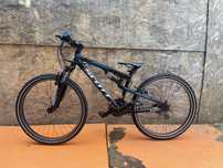 Bicocleta scott cadru aluminiu full suspension roti 24”