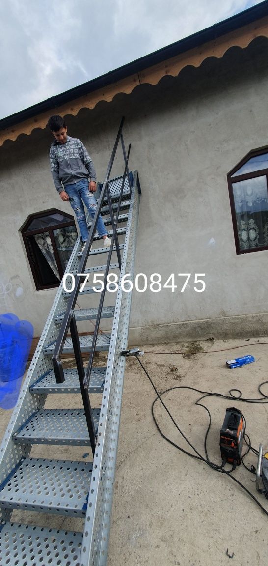 Scari zincate 80x27cm 14 trp