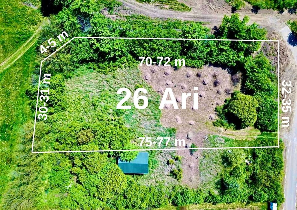 Teren intravilan de vânzare – 26 ari, priveliște superbă!