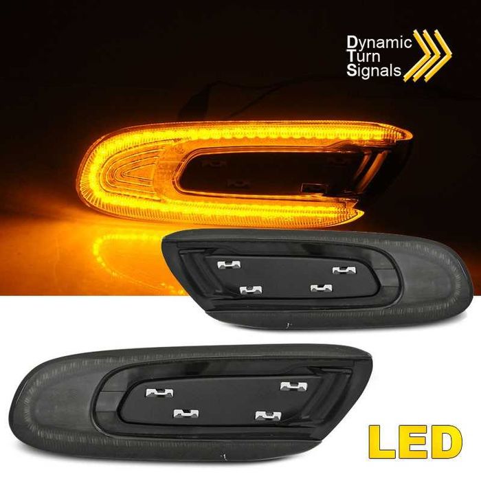 Диодни мигачи за Mini Cooper F55 / F56 / F57 (2014+) опушени