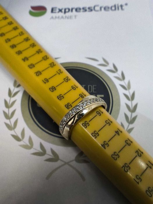 (Ag43) Inel din aur de 14K B3535.2 - 24 luni garantie!