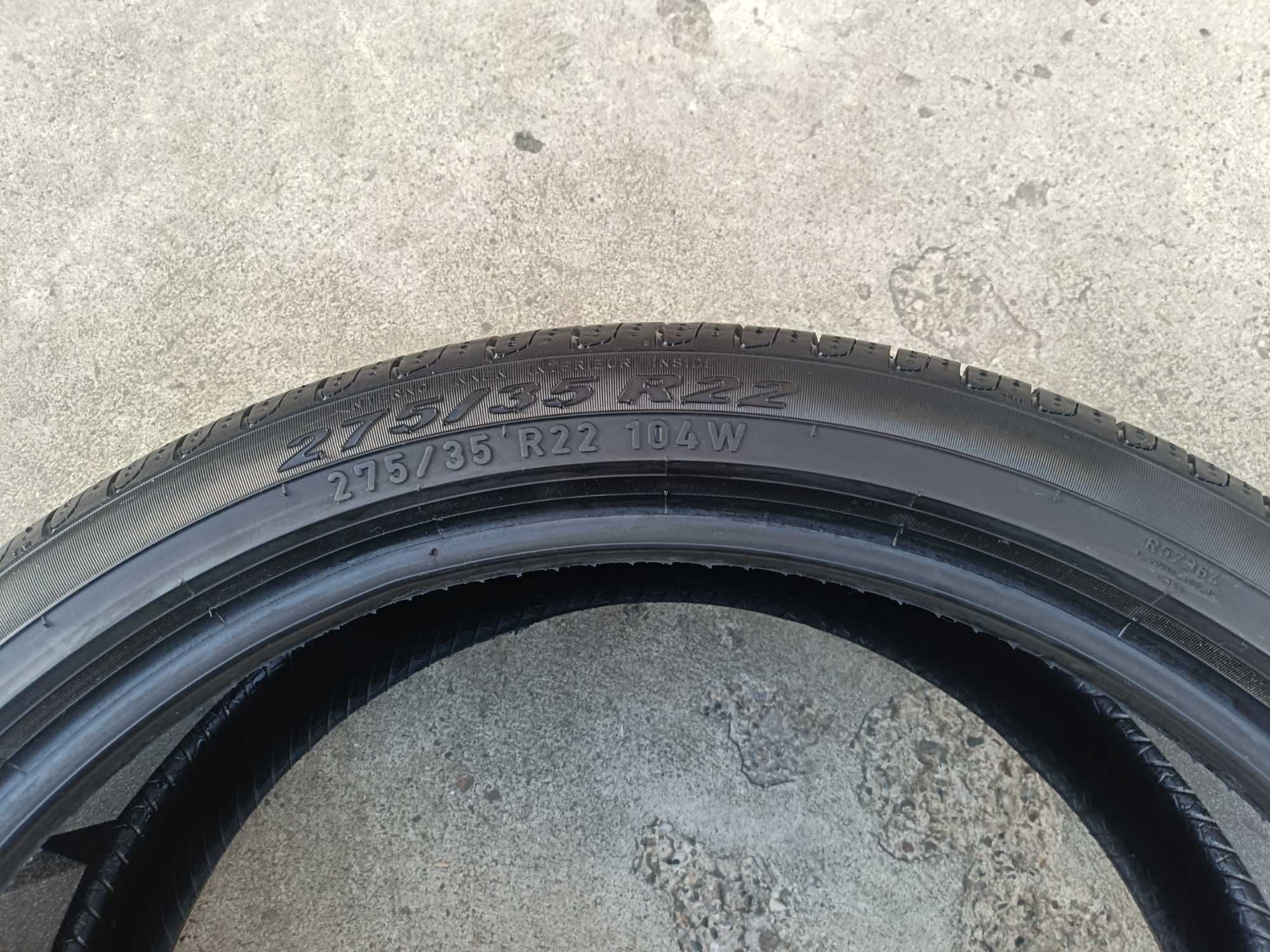 O anvelopa vara 275 35 22 pirelli scorpion verde profil 8,5 mm 2024