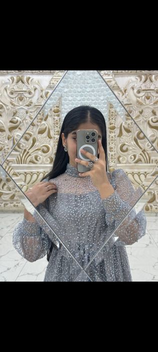 Qizlarimiz uchun oqshom libosi