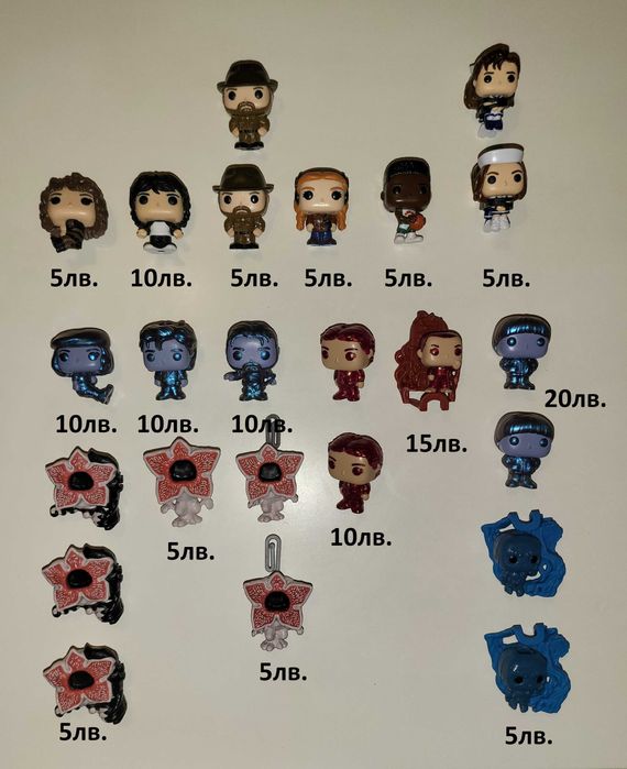 Stranger things funko pop kinder joy