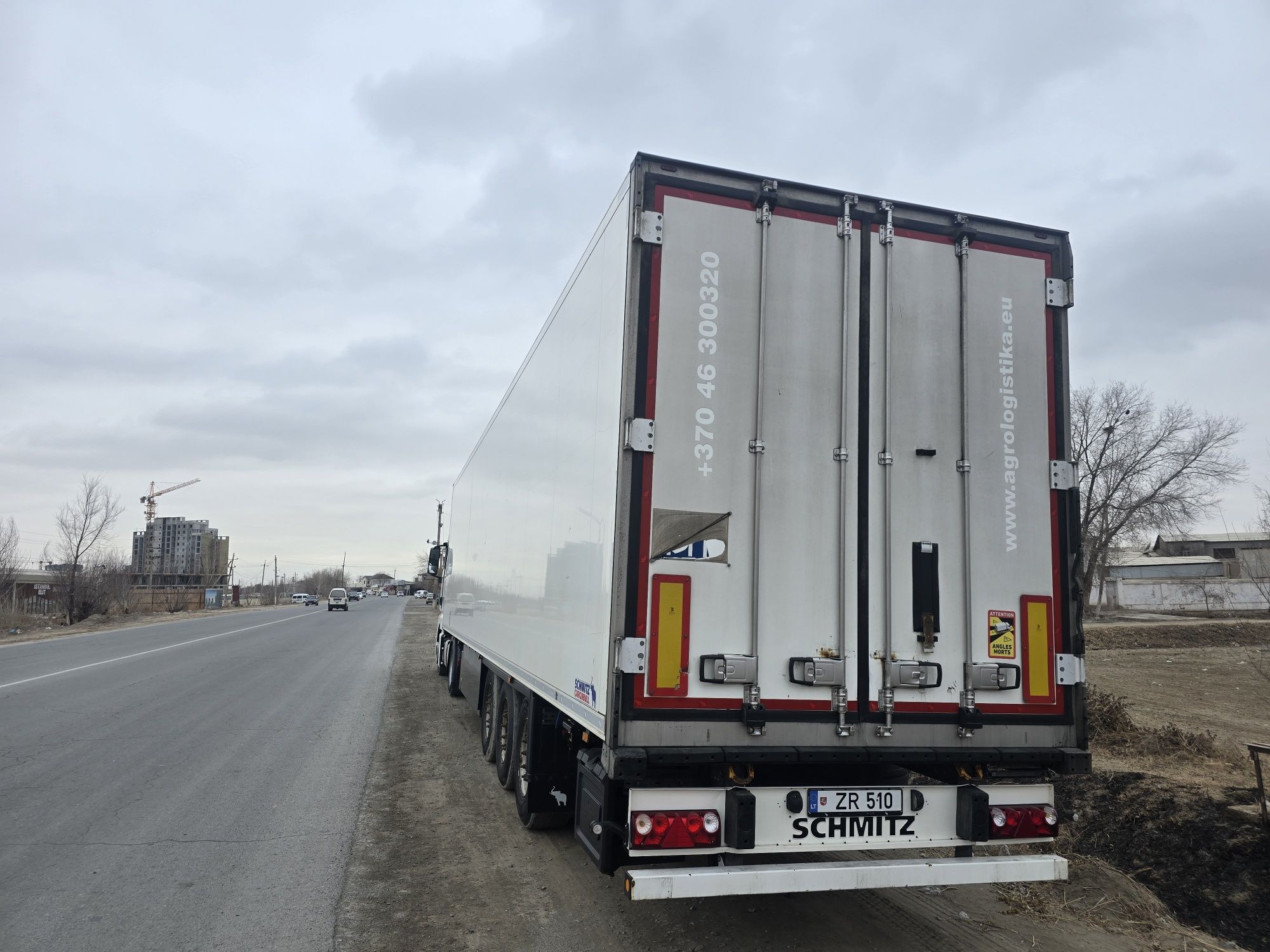 Реф прицеп 2018 Перегон Man Tgx 2017
