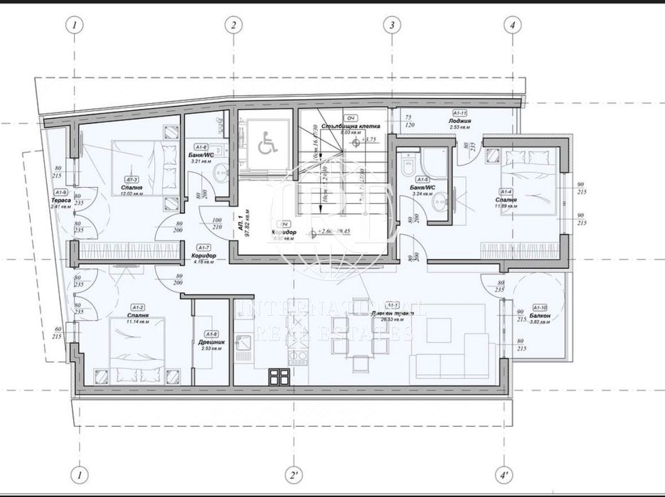 Продава се Четиристаен апартамент в Варна, Цветен квартал - 140 кв.м за 1779 €/кв.м - Снимка #3