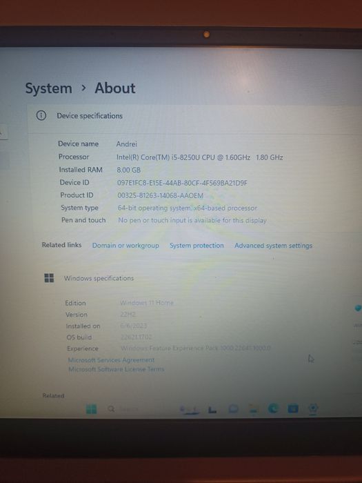 Laptop Lenovo IdeaPad 330S-15IKB 2tb