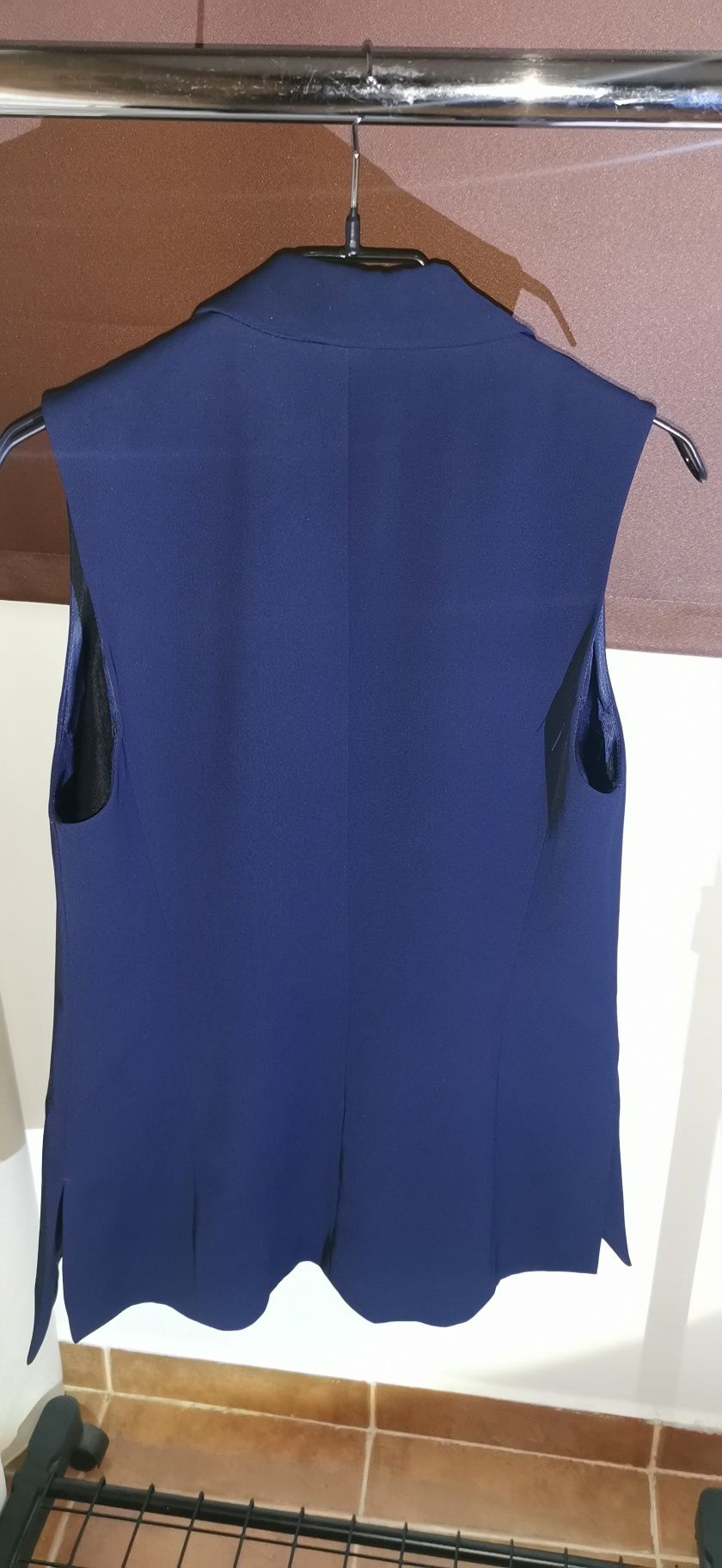 Vestă bleumarin Zara mărime 36/S