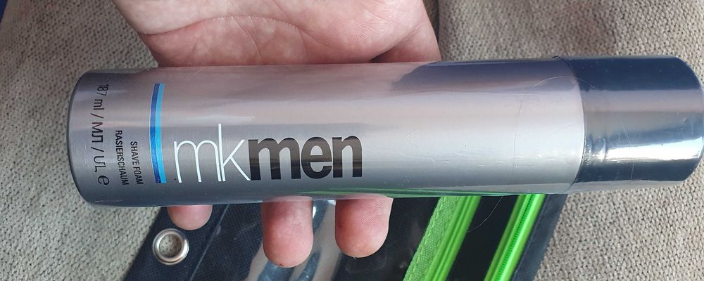 Spuma de ras MKMen Shave Foam, made in USA, 187 ml, noua, sigilata