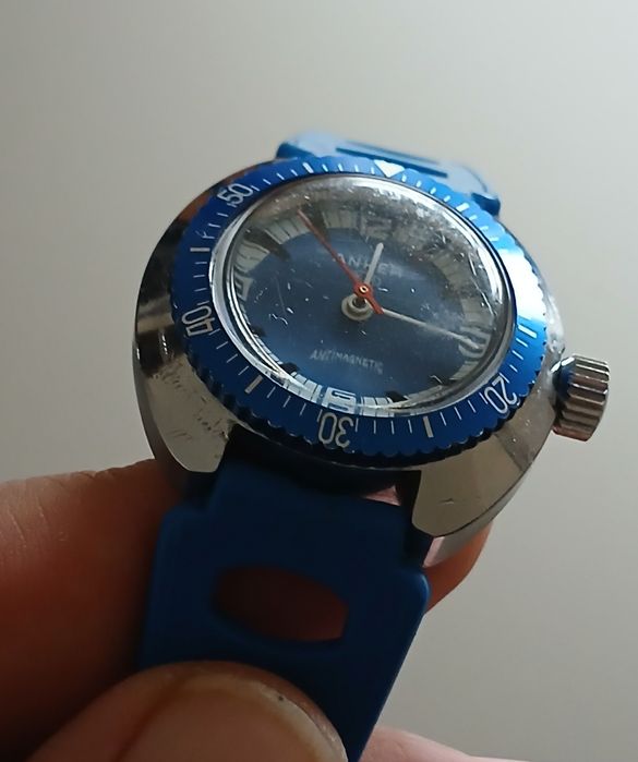 Ceas mecanic Anker Diver vintage, anii 60-70