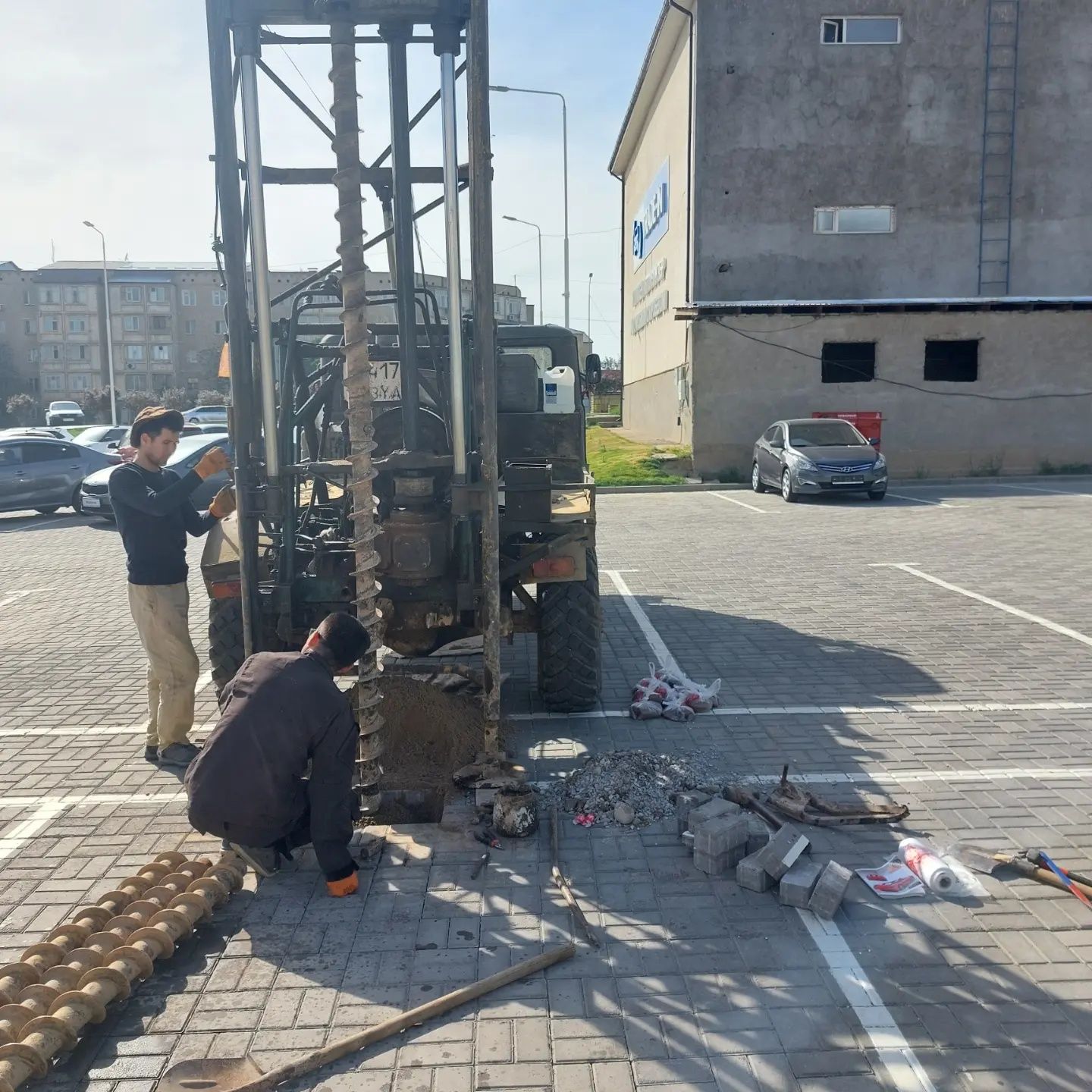 Топосьемка Геология определение границ участков  Исполнительной съёмка