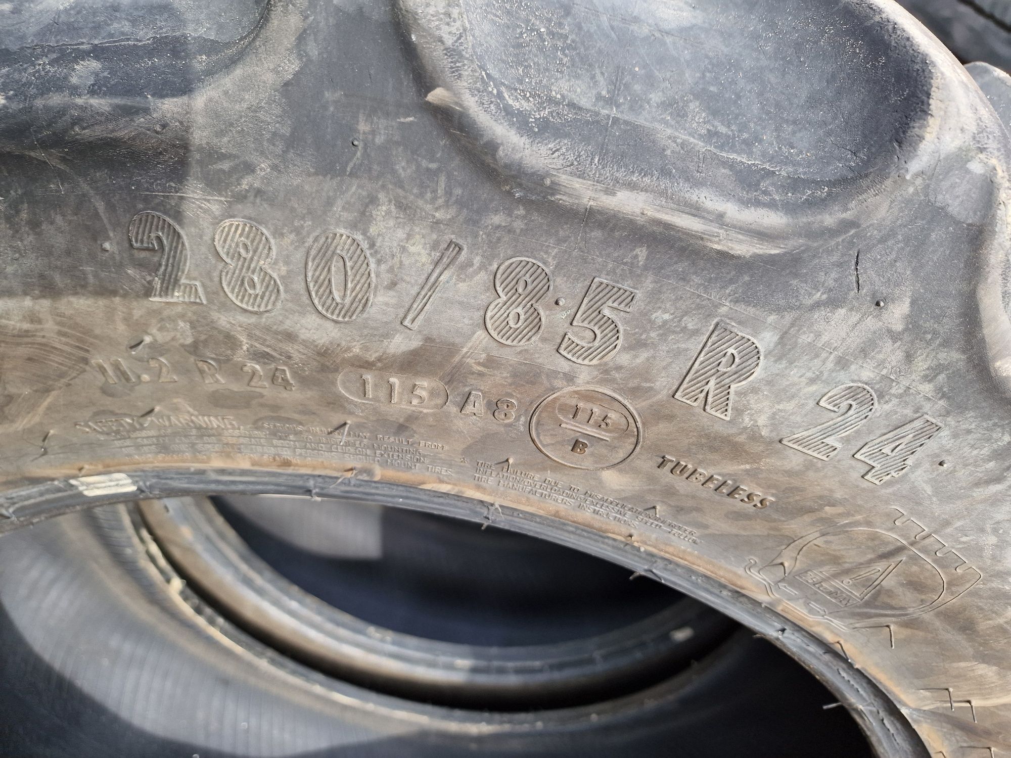 Anvelope tractor 11.2R24 (280/85R24) marca Mitas