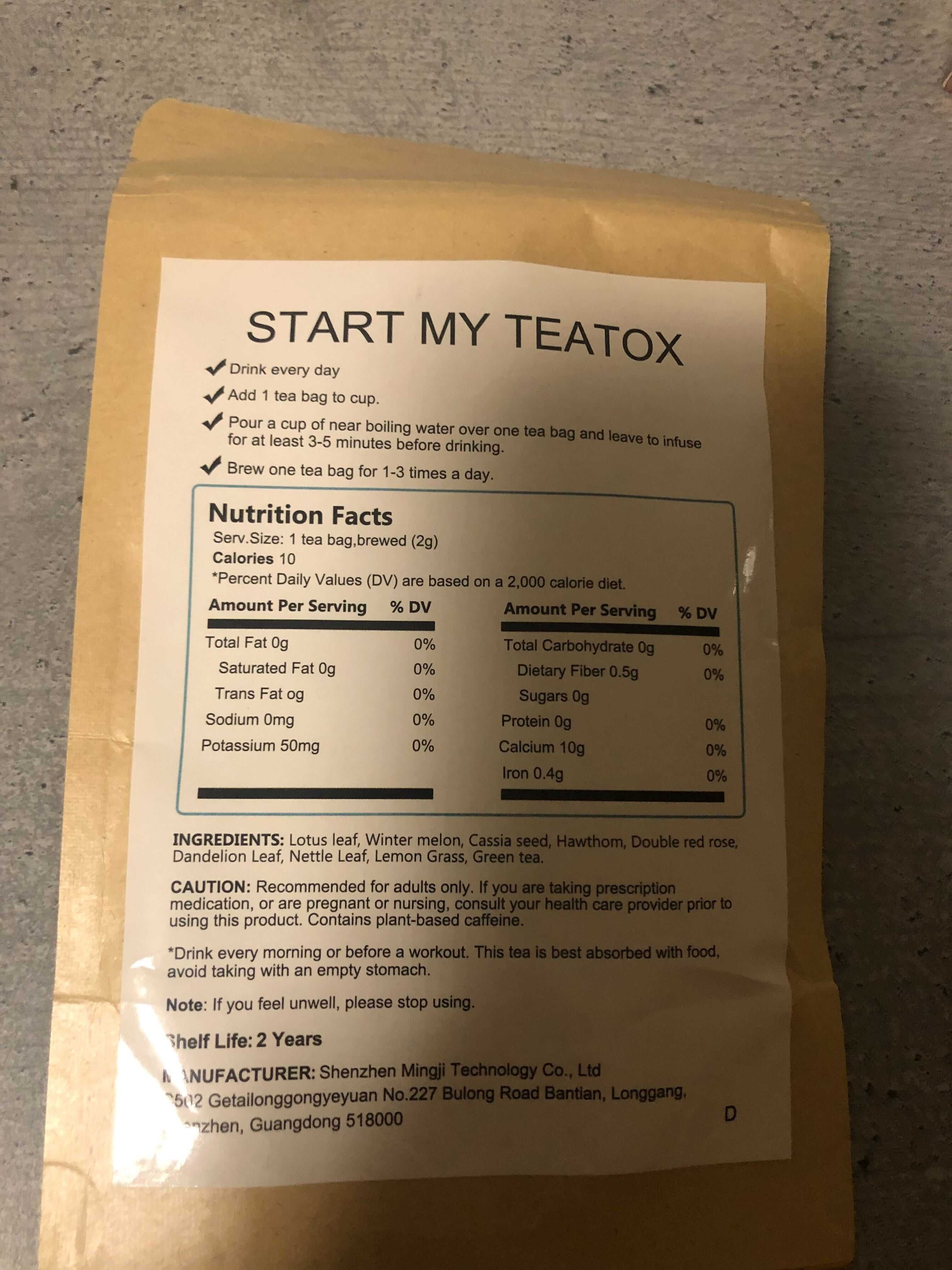 7-day Detox tea   - 100% натурален чай!