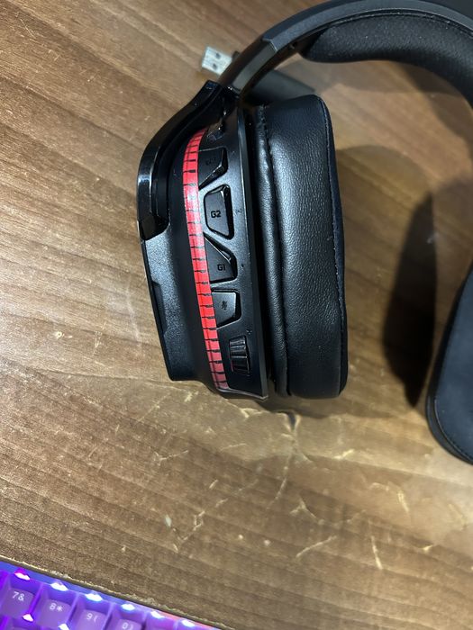 Casti Gaming Wireless Logitech G935 RGB - Dongle inclus