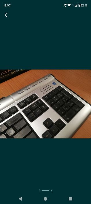 Tastatura cu port usb, casti, mictofon