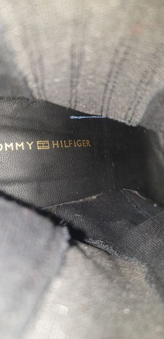 Botine cizme  piele naturala damă Tommy Hilfiger măsura 39