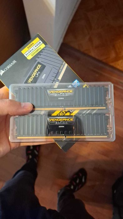 vand kit 16GB(2x8GB) ram Corsair Vengeance LPX Black,DDR4, 3200MHz