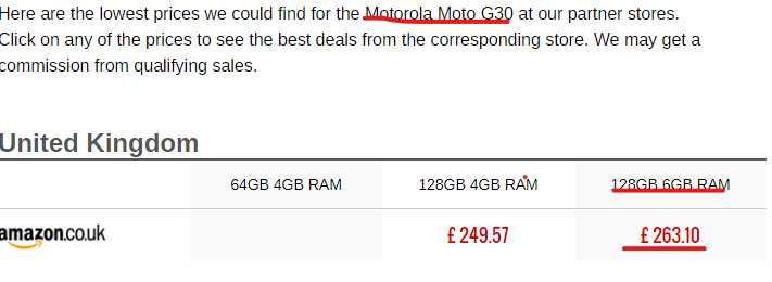 Motorola Moto G30,6 gb ram/128 gb stocare