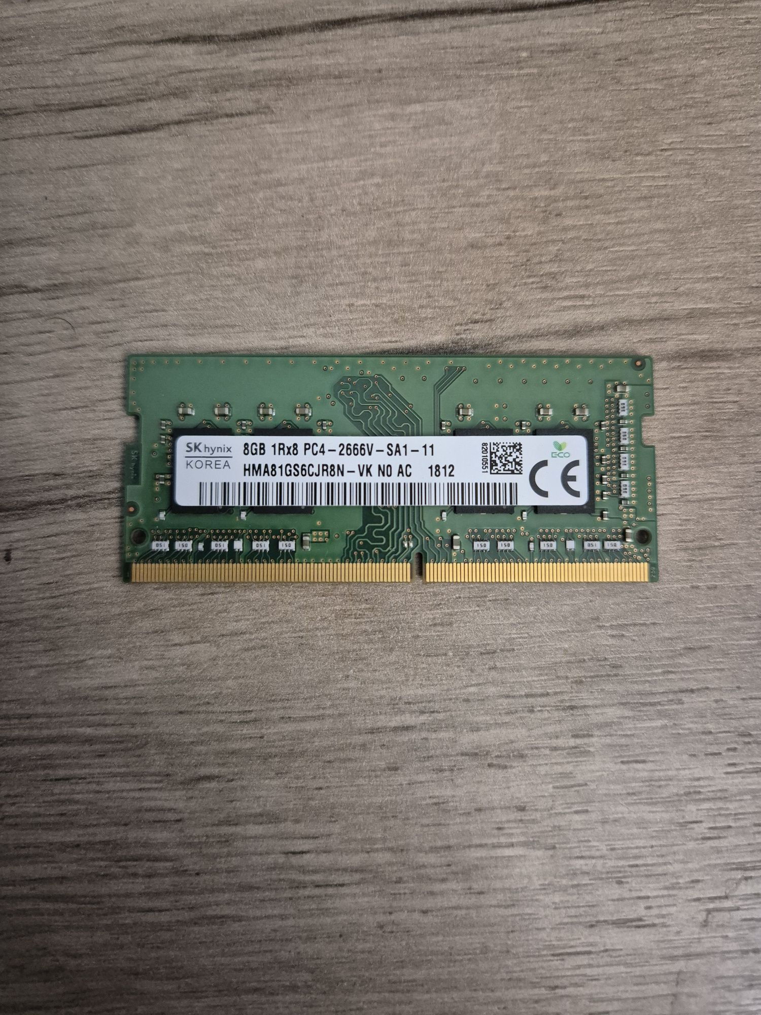 16GB (2x8GB) DDR4 2666MHz лаптоп RAM – Kingston + SK hynix – Отлично с