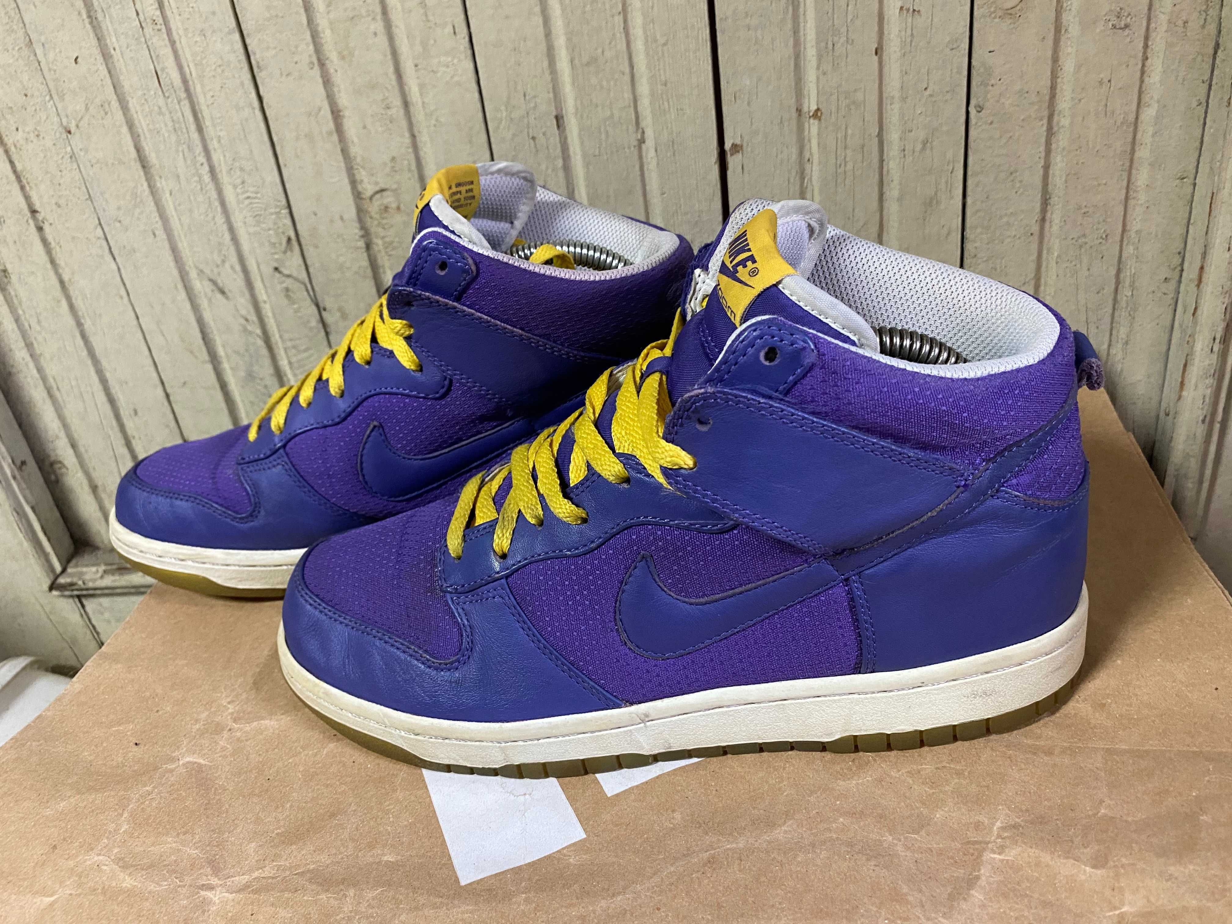 Nike Dunk High Zoom Premium Lakers Purple''оригинални маратонки 40.5