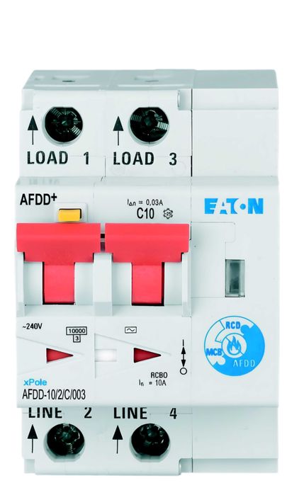 Siguranta Automata  Detectie Arc Electric Afdd C 10A 2P 30ma Ac 187173