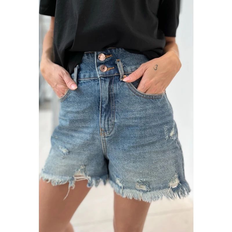 Джинсовые шорты Armani