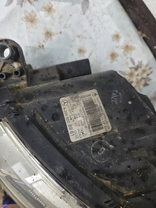 Фарове с лупи w204