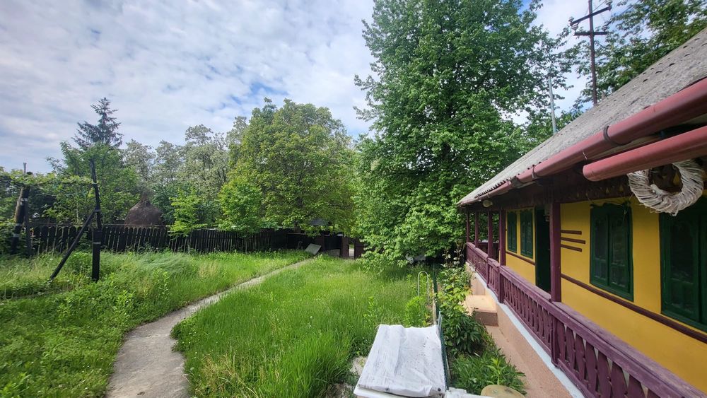 Casa la curte cu teren, livada si gradina, suprafata totala  8700m2