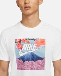 Nike Tricou T-shirt sportswear white manga