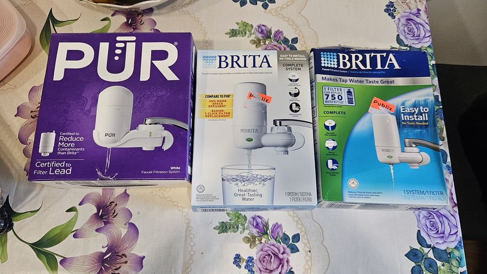 Vand 3 filtre de apa robinet