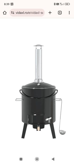 Vand sobă gril plus ceaun