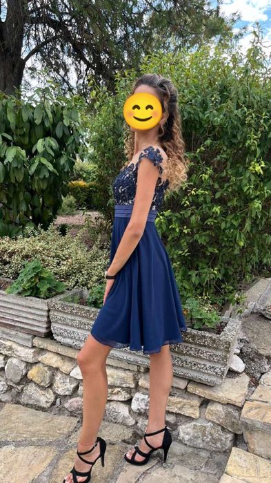 Официална къса рокля