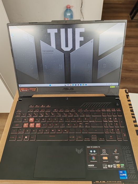 Laptop Asus Tuf Gaming F15 cod unic 1063 FULL BOX