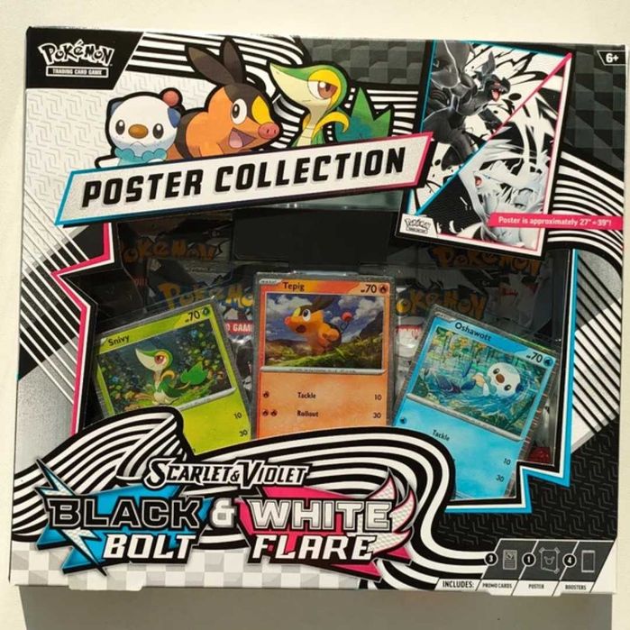 Pokémon TCG: Black Bolt & White Flare Poster Collection - Sigilat