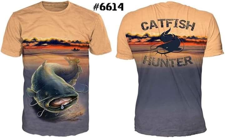 Тениски с уникален 3D дизайн лов и риболов