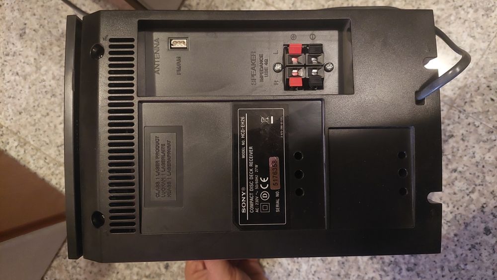Мини аудио система sony hcd-eh26