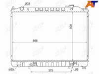 Радиатор Nissan Elgrand