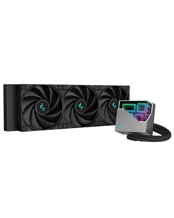 [НОВОЕ] Водяное охлаждение DEEPCOOL LT720 BLACK (3x120mm fan, 300W)